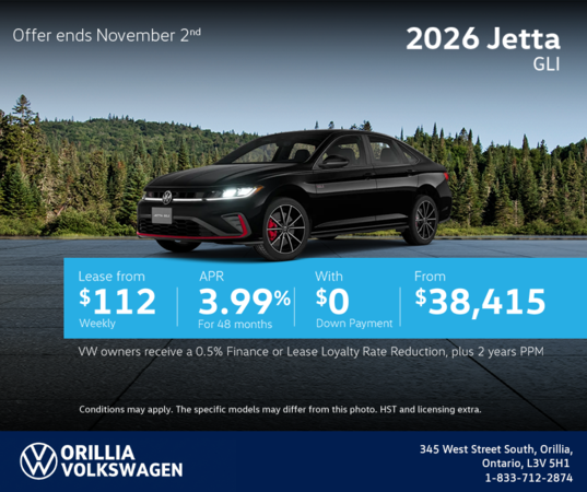 2026 Volkswagen Jetta GLI