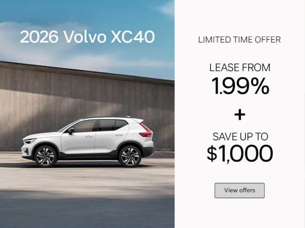 The 2026 Volvo XC40 
