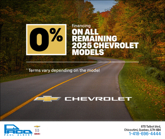 Chevrolet Monthly Event!