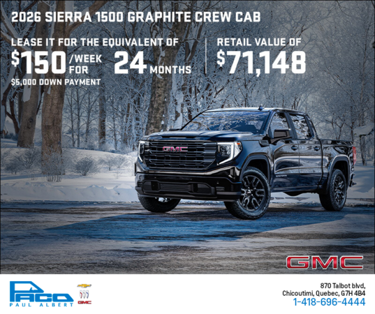 The 2026 GMC Sierra 1500