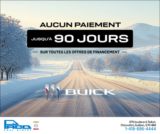 Événement Buick 90 jours