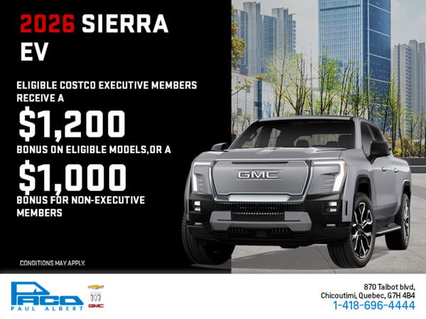 The 2026 GMC Sierra EV