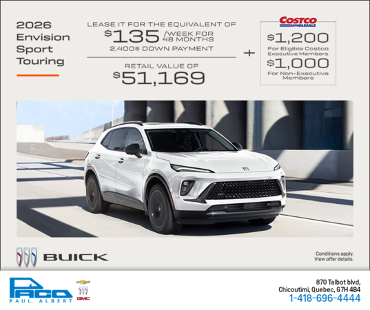 Get the 2026 Buick Envision