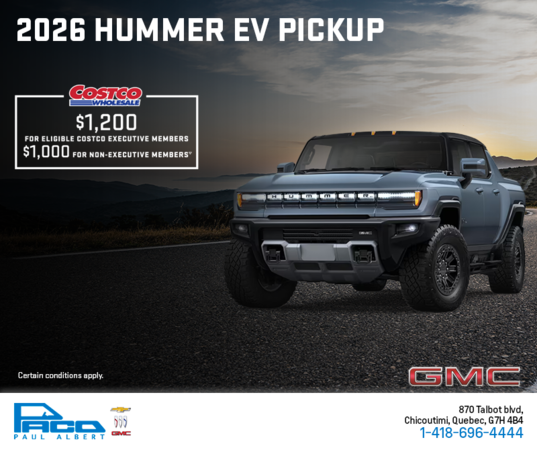 The 2026 GMC Hummer EV Pickup