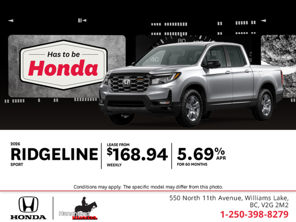 2026 Honda Ridgeline