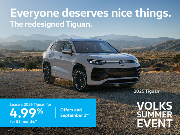 Get the 2024 Volkswagen Tiguan