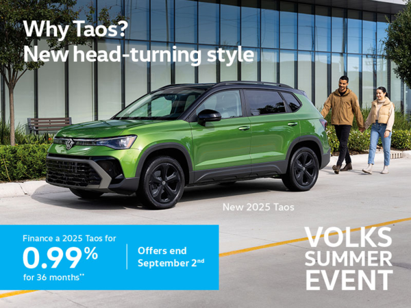 Get the 2025 Volkswagen Taos