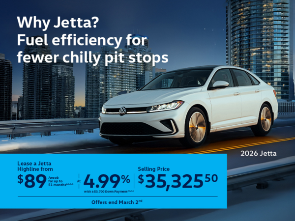 Get the 2026 Volkswagen Jetta