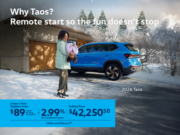 Get the 2026 Volkswagen Taos