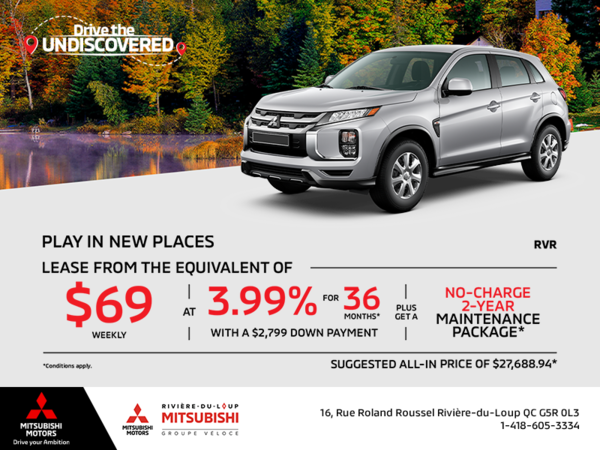 Get the 2025 Mitsubishi RVR