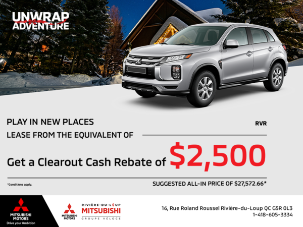 Get the 2025 Mitsubishi RVR