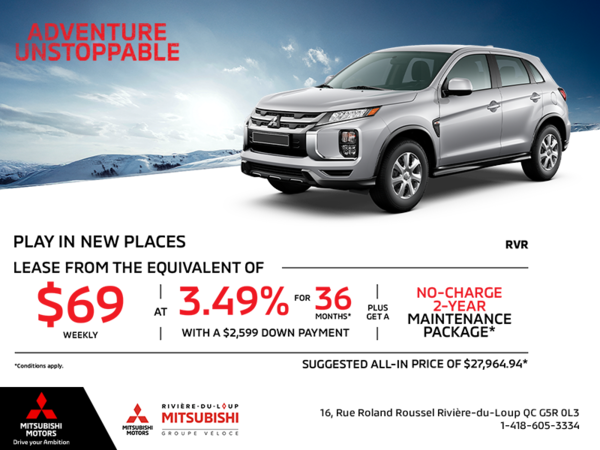 Get the 2026 Mitsubishi RVR