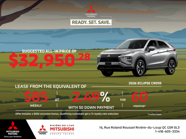 2026 Mitsubishi Eclipse Cross