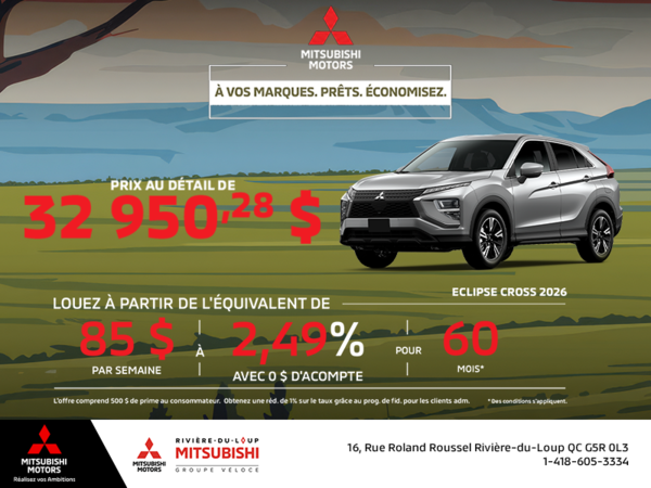 Mitsubishi Eclipse Cross 2026