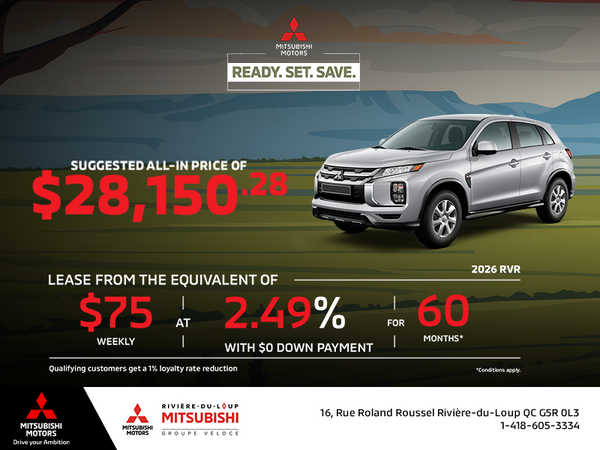2026 Mitsubishi RVR