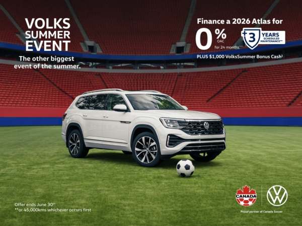Get the 2026 Volkswagen Atlas
