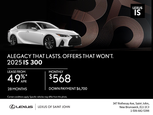 2025 Lexus IS