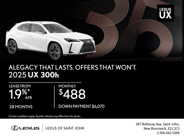2025 Lexus UX
