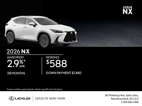 2026 Lexus NX 350