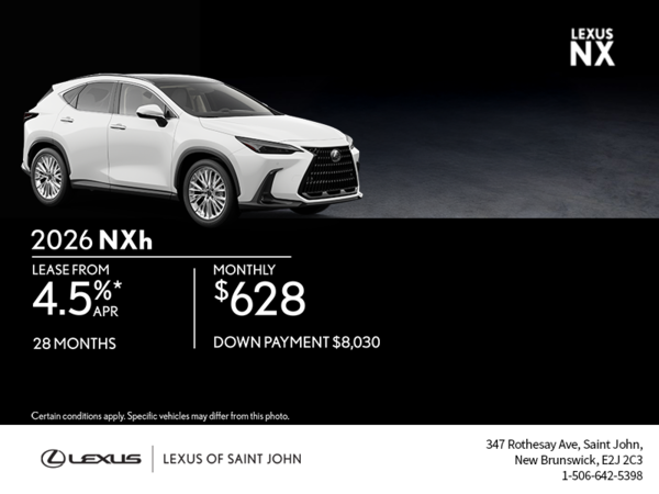 2026 Lexus NX 350h