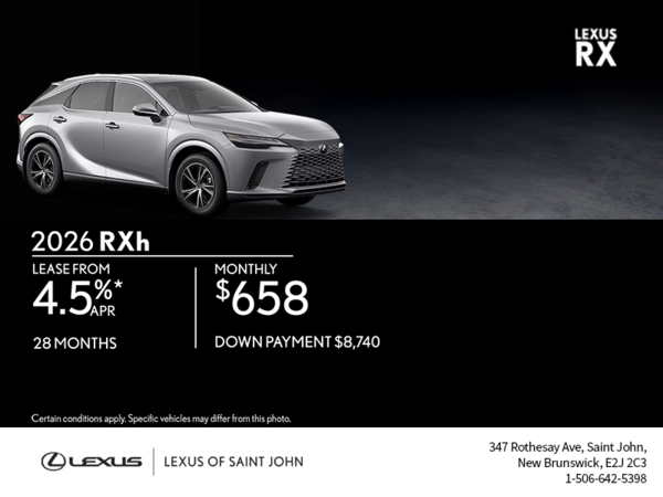 2026 Lexus RX 350h