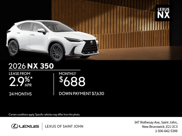 2026 Lexus NX 350