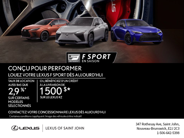 Événement Mensuel Lexus