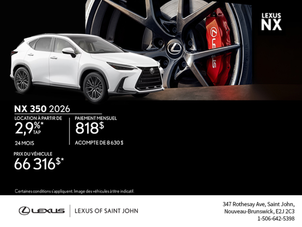Lexus NX 350 2026