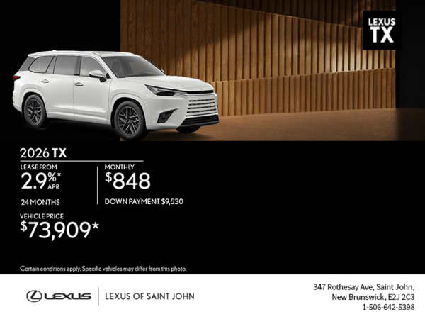2026 Lexus TX