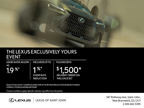 Lexus Monthly Event