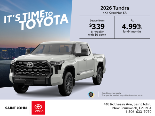 2026 Toyota Tundra