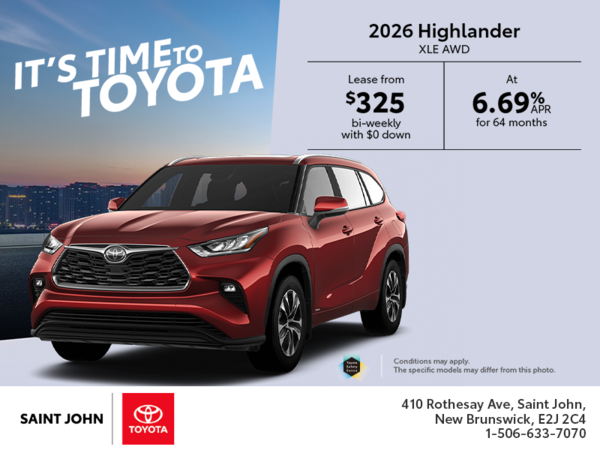 2026 Toyota Highlander