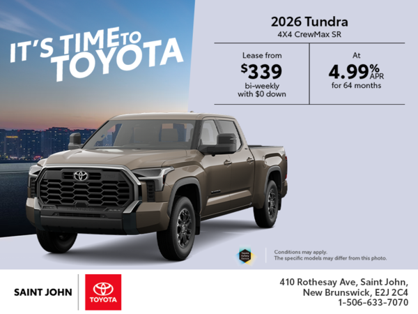 2026 Toyota Tundra