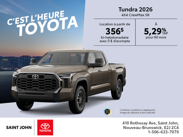 Toyota Tundra 2026