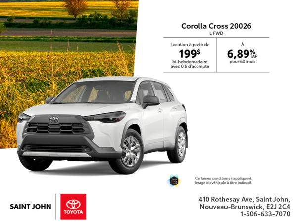 Toyota Corolla Cross 2026