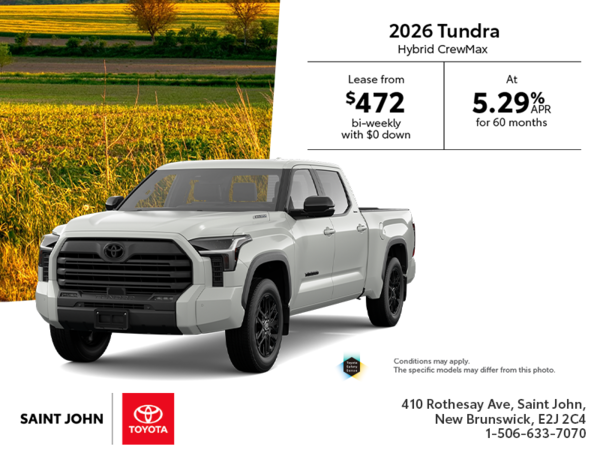 2026 Toyota Tundra Hybrid Crewmax