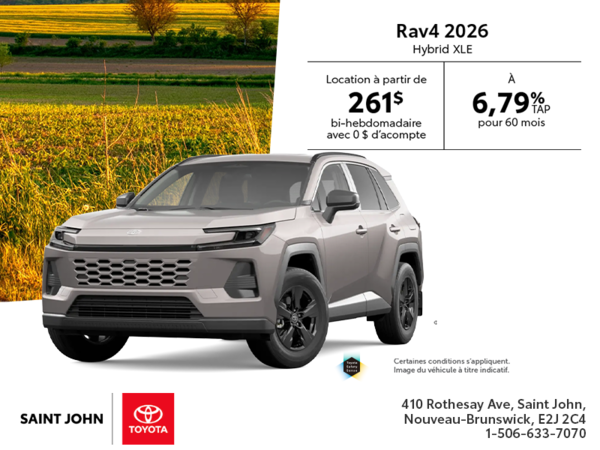 Toyota RAV4 Hybride 2026