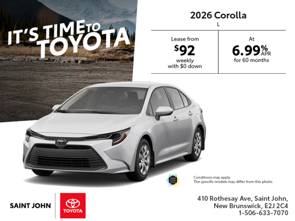 2026 Toyota Corolla