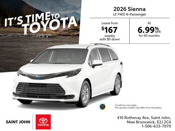 2026 Toyota Sienna Hybrid