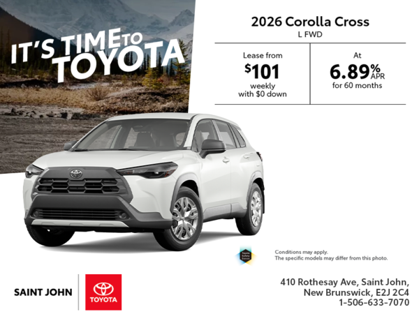 2026 Toyota Corolla Cross