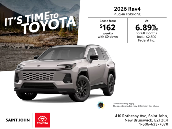 2026 Toyota RAV4 Plug-In Hybrid