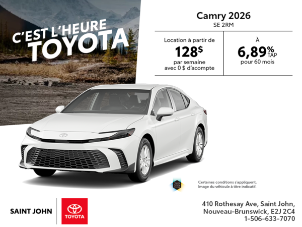 Toyota Camry Hybrid 2026