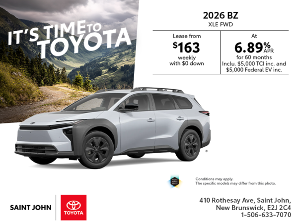 2026 Toyota bZ