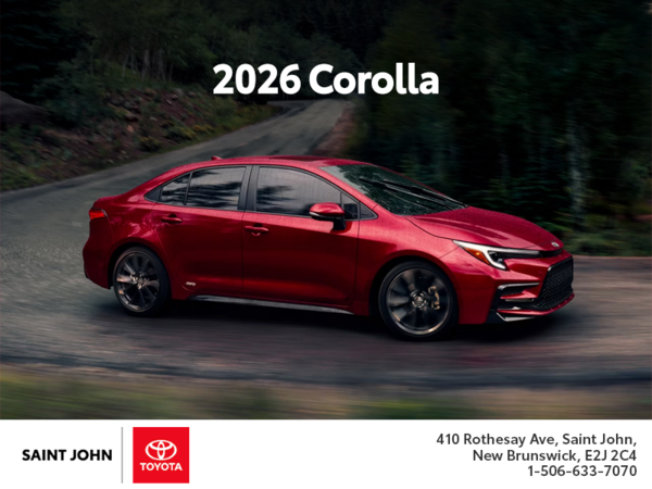 2026 Toyota Corolla
