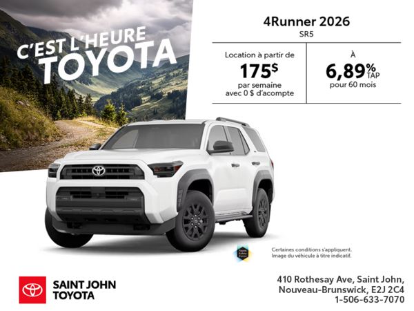 Toyota 4Runner 2026