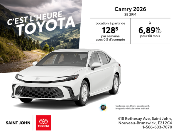 Toyota Camry Hybrid 2026