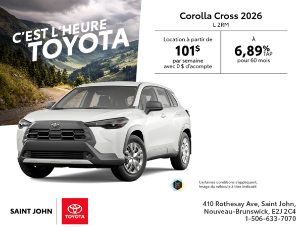 Toyota Corolla Cross 2026