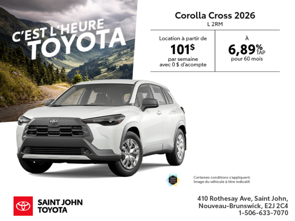 Toyota Corolla Cross 2026