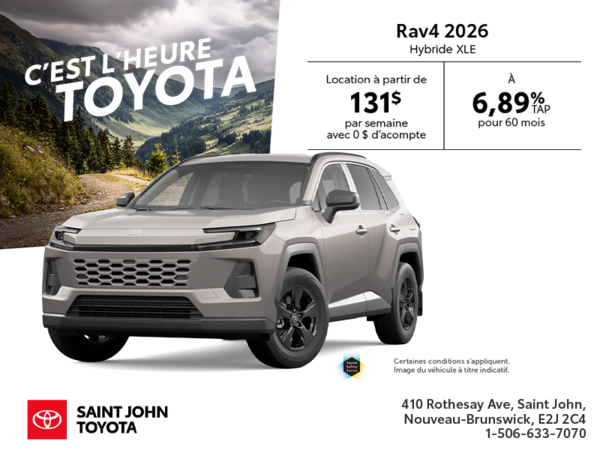 Toyota RAV4 Hybrid 2026
