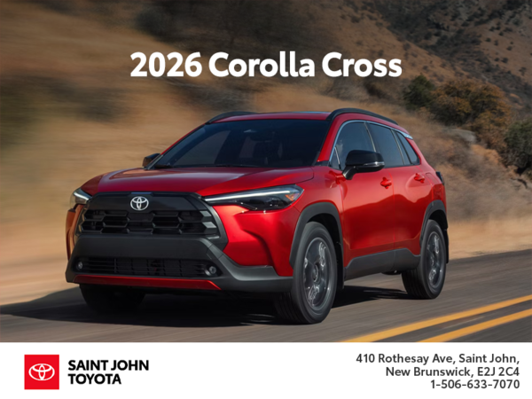 2026 Toyota Corolla Cross